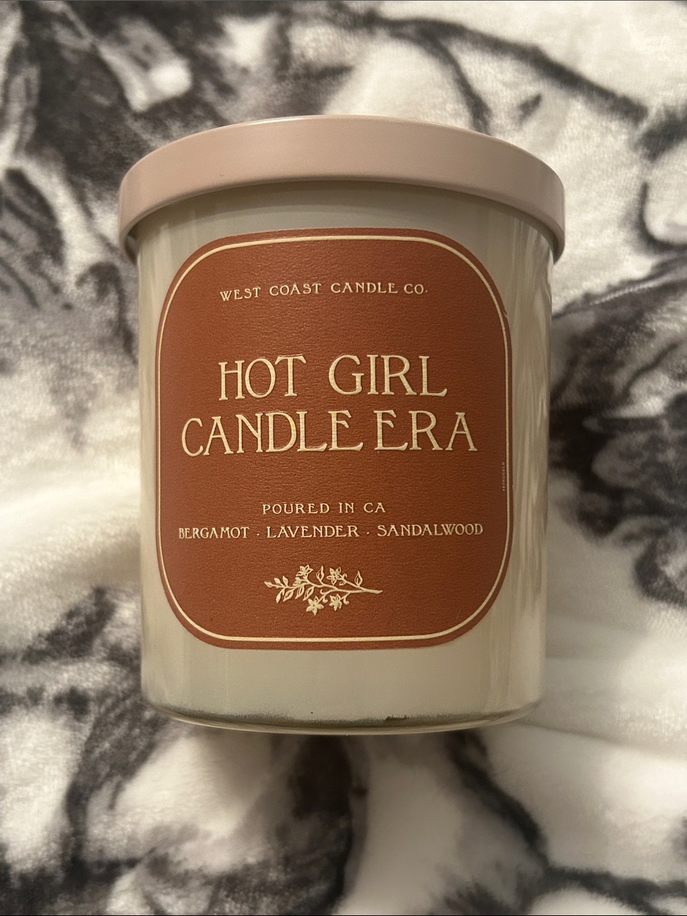 Hot Girl Candle Era Scented Candle — Cream Jar with Brown Label